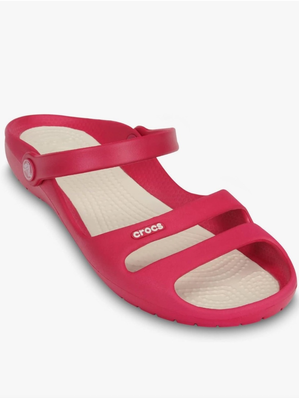 Crocs Cleo II Vibrant Pink Slingback Sandals Women’s Size 8